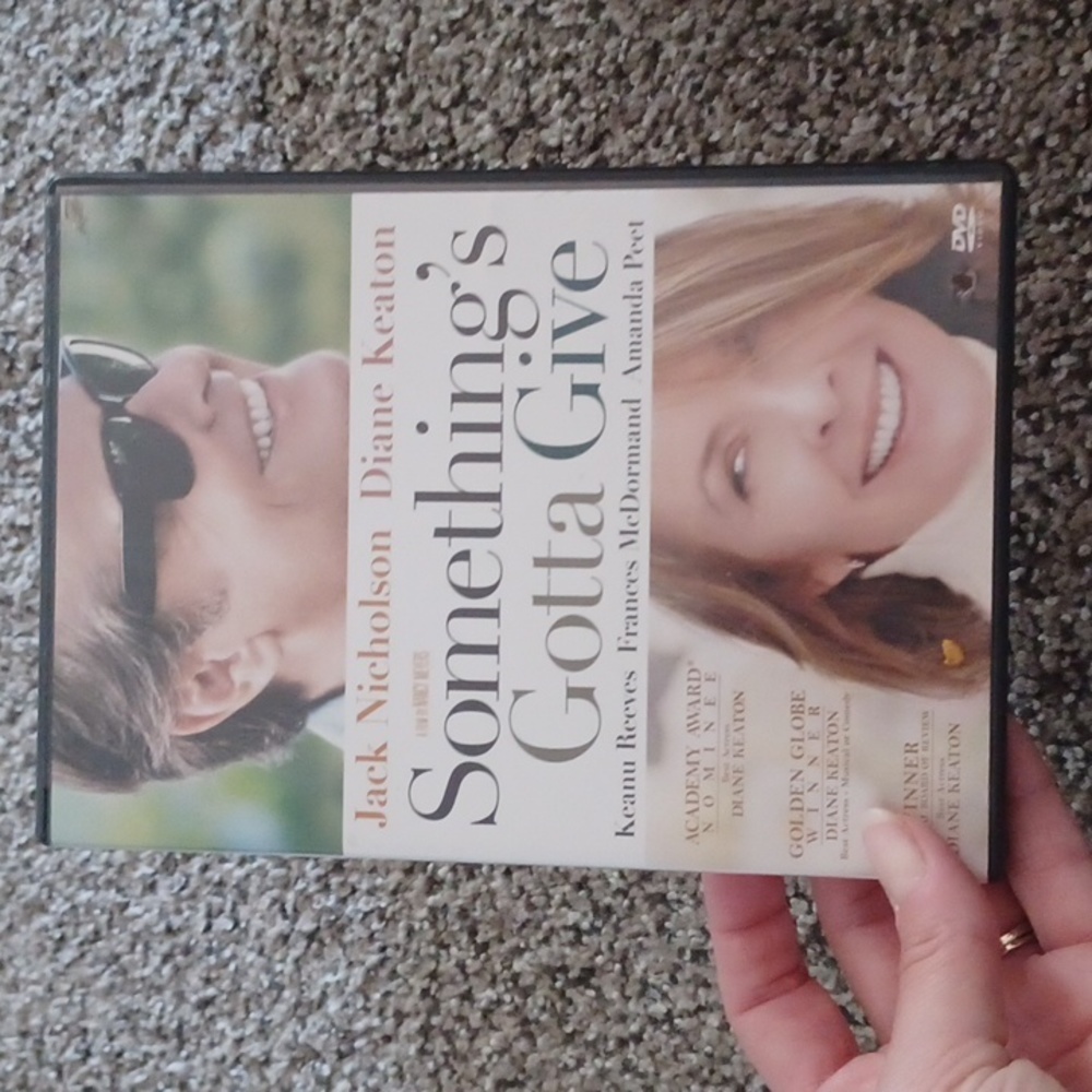 Somethings Gotta Give dvd movie Jack Nicholson